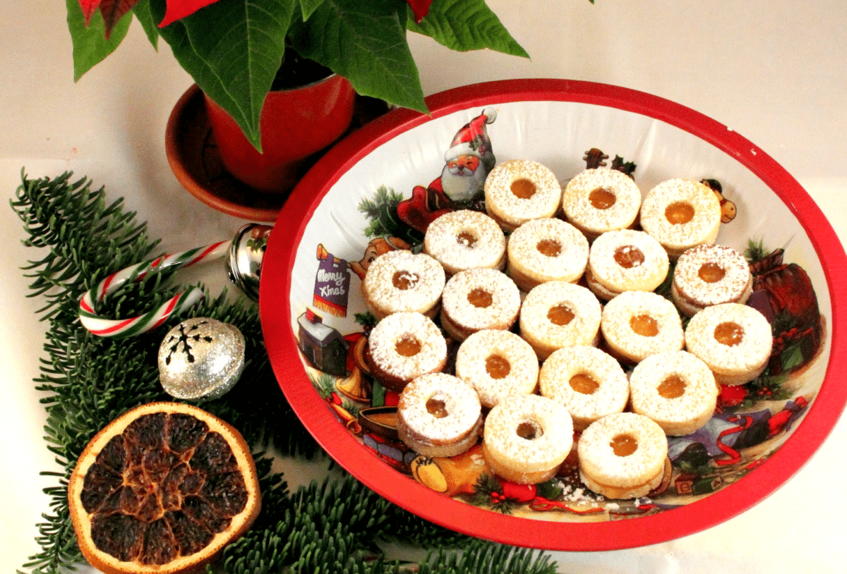 Spitzbuben - Traditional Swiss Christmas Cookies Recipe by WK | The Cook's Cook
