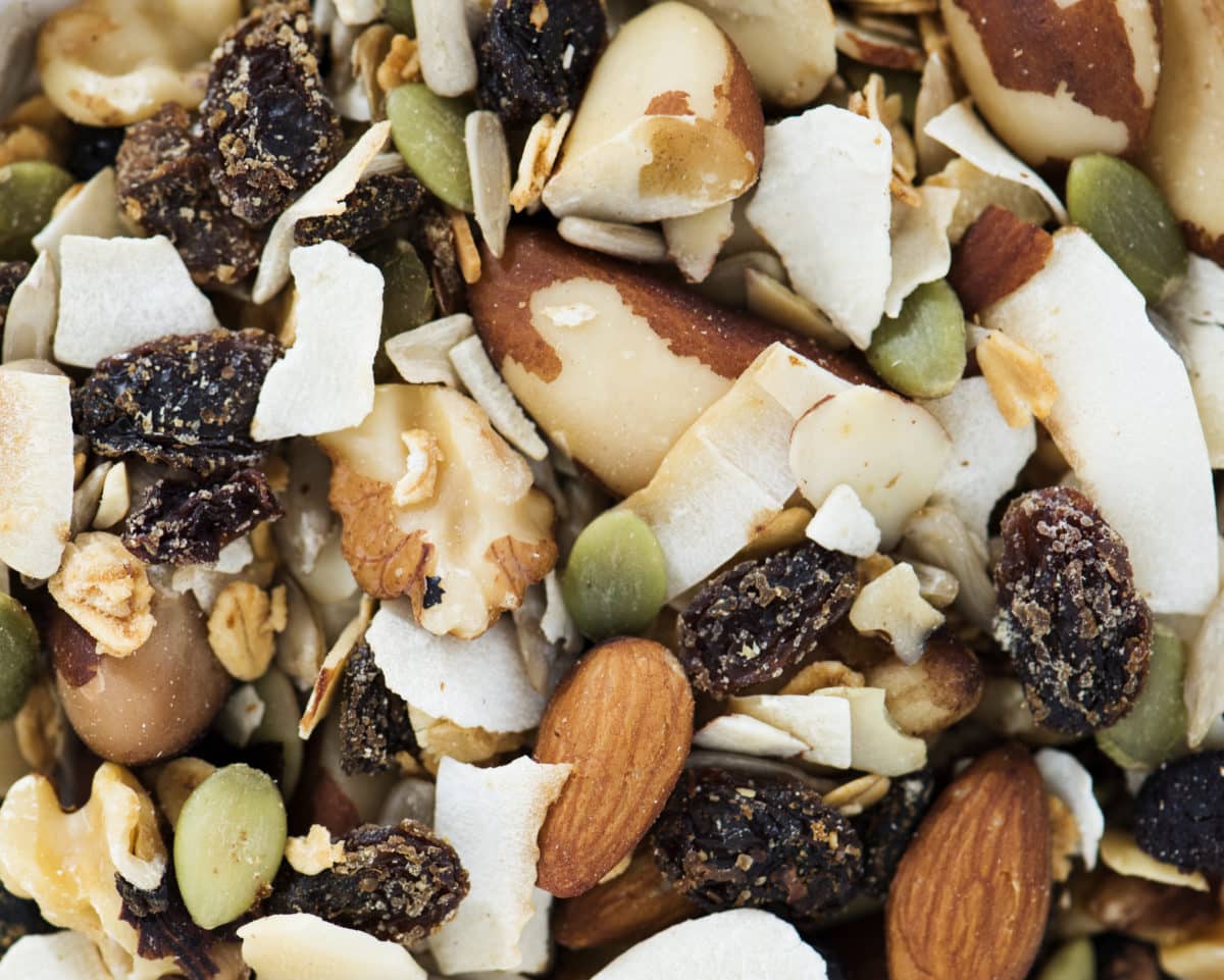 fruits and nuts